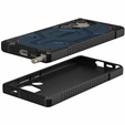 OUTLET Etui Urban Armor Gear do Galaxy S24 Ultra, Monarch Pro MagSafe, granatowe