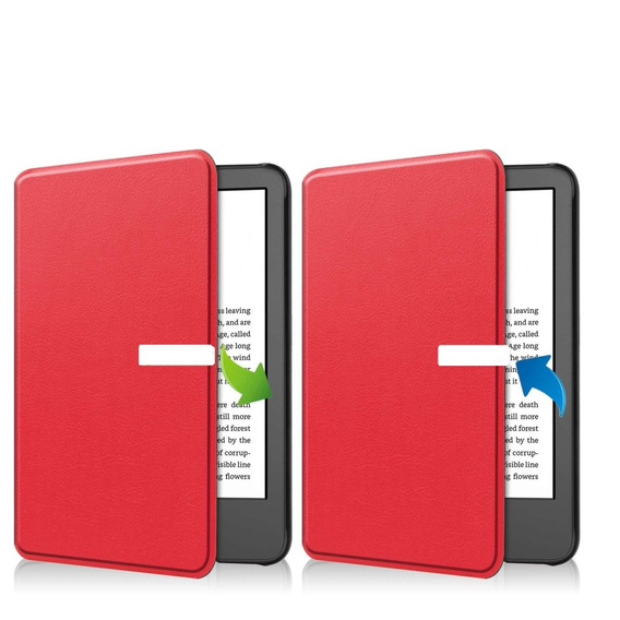 Etui do Kindle 11, Smartcase, czerwone