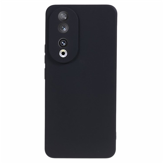 Etui Case Silikonowe do Honor 90, Cienkie, czarne