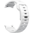 Pasek Silikonowy do Samsung Galaxy Watch 4/5/6, Biały