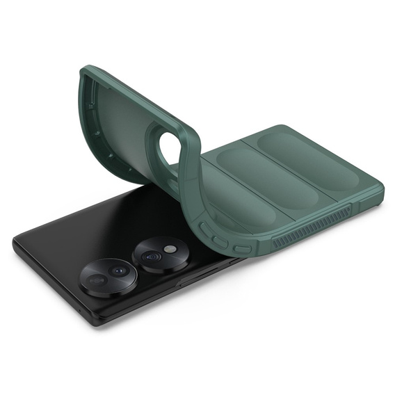 Etui do Honor 70 5G, Gaming Shockproof, zielone