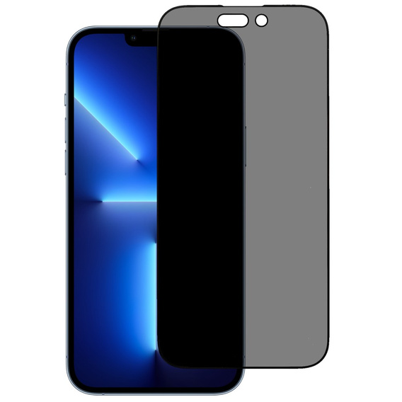 Szkło Hartowane Anti-Spy do iPhone 14 Pro Max, na cały ekran prywatyzujące