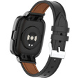 Pasek Skórzany do Xiaomi Redmi Watch 3 Active, Czarny