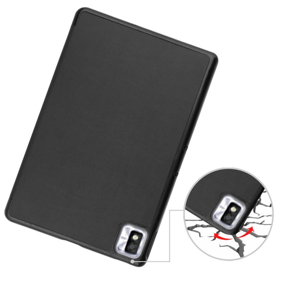 Etui do TCL Tab 10s 9081X / TCL Tab 10s 9080G 2021, Smartcase, czarne