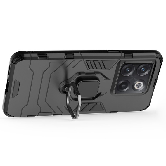 Etui do OnePlus 10T 5G, Kickstand Ring, czarne