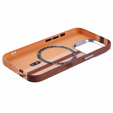 Etui do iPhone 16 Pro, Carbon Fiber MagSafe, żółte