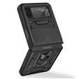 Etui pancerne do Samsung Galaxy Z Flip 4 5G, CamShield Slide, czarne