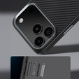 Etui BENKS Kevlar Armor PRO Carbon Fiber 600D A069 do MagSafe do iPhone 17 Pro