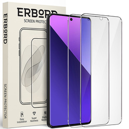 2x Szkło Hartowane ERBORD 9H Hard Glass do Xiaomi Redmi Note 13 4G/5G / 13 Pro 4G/5G – codzienna ochrona w eleganckim wydaniu