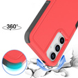 Etui pancerne do Samsung Galaxy A55 5G, Dual Shockproof, czerwone