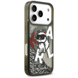 Etui Karl Lagerfeld Liquid Glitter Choupette MagSafe do iPhone 17 Pro Max