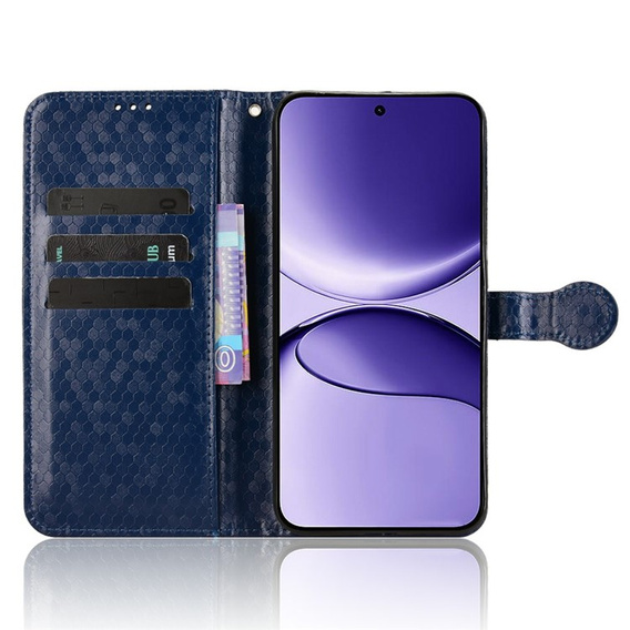 Etui z klapką Wallet Rhombus do Xiaomi Poco F7 5G