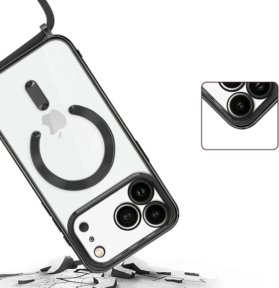 Etui Electro MagSafe ze smyczą do iPhone 17 Pro Max