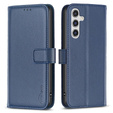 Etui z klapką do Samsung Galaxy A35 5G,BINFEN Wallet, niebieskie