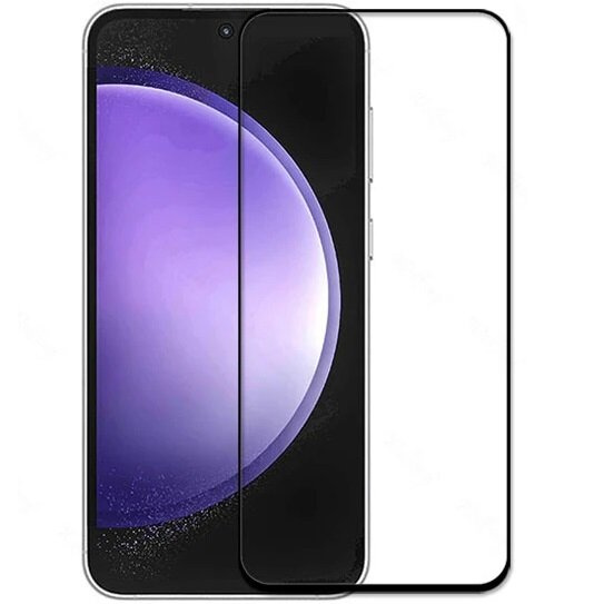 Szkło Hartowane 3D do Samsung Galaxy S24 FE, czarna ramka