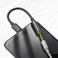 Przejściówka audio USB-C do mini jack 3,5 mm do smartfonów z portem USB-C bez złącza AUX