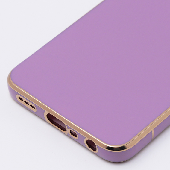 Etui do Oppo A38 4G / Oppo A18 4G, Glamour CamShield, fioletowe