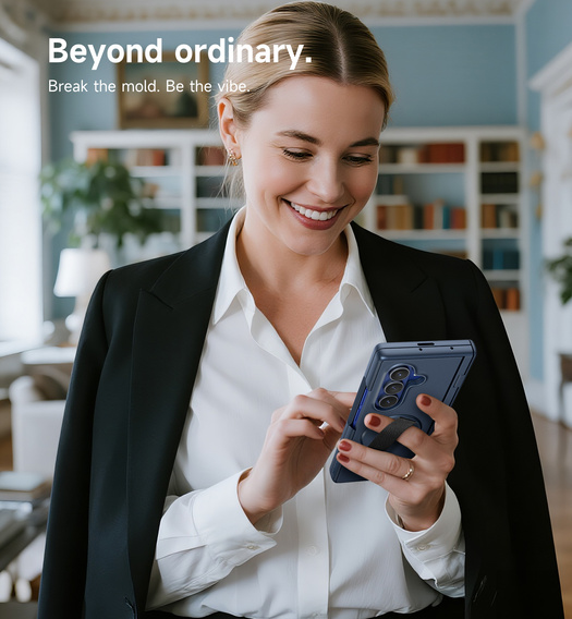 Etui Suritch z podstawką 360° i wbudowaną osłoną ekranu do Samsung Galaxy Z Fold7