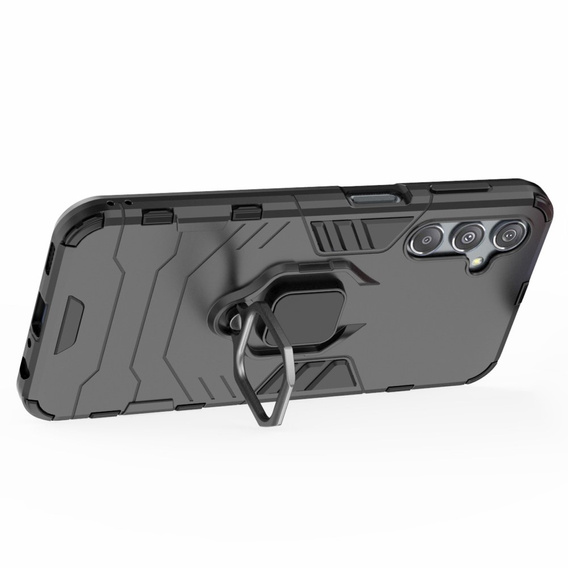 Etui do Samsung Galaxy S23 FE, Kickstand Ring, czarne