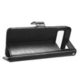 Etui z klapką do Google Pixel 8 Pro, Crazy Horse Wallet, czarne