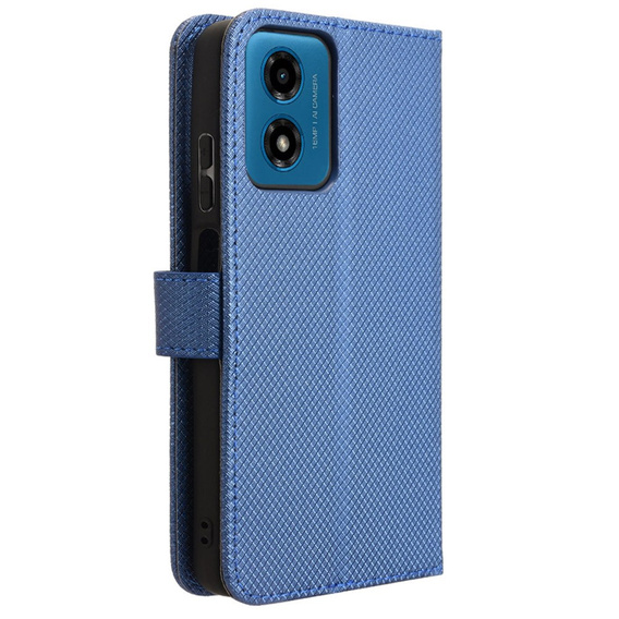 Etui z klapką do Motorola Moto G24 / G24 Power / G04, Wallet Smart Magnet, niebieskie