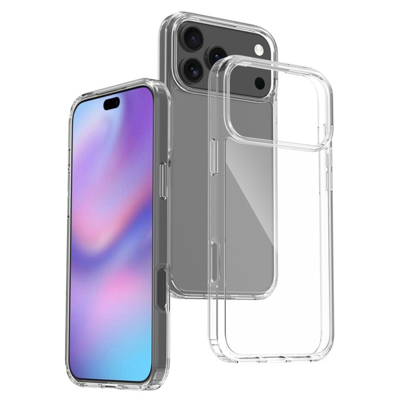 Etui TPU + akryl – wytrzymałość i elegancja do iPhone 17 Pro Max