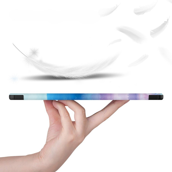 Etui do Samsung Galaxy Tab S9, Smartcase Hybrid z miejscem na rysik, deer fantasy