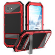 Etui pancerne do iPhone 16E, R-JUST, czerwone