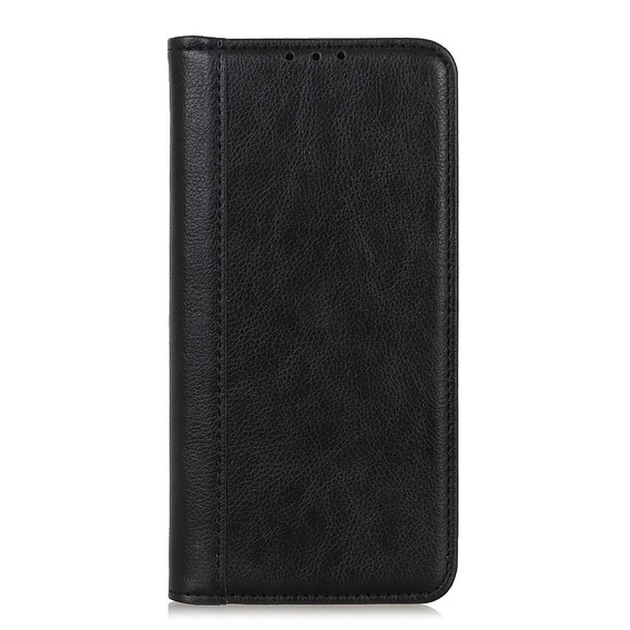Etui do Motorola Edge 40 Neo, Wallet Litchi Leather, czarne