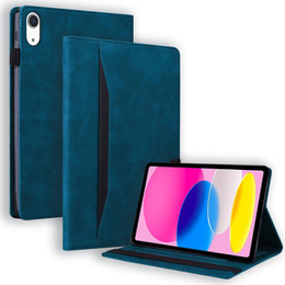 Etui do iPad 11" 2025 A16 (11 gen.) / iPad 10.9" 2022 (10 gen.), Classic, z miejscem na rysik, niebieskie