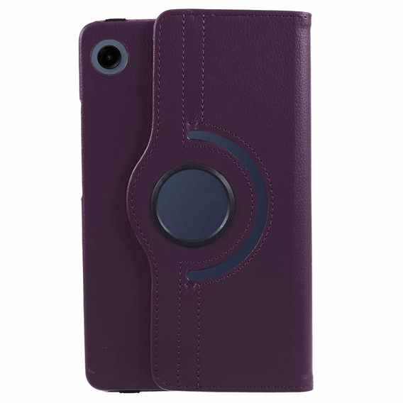 Etui do Samsung Galaxy Tab A9, Obrotowe 360, fioletowe
