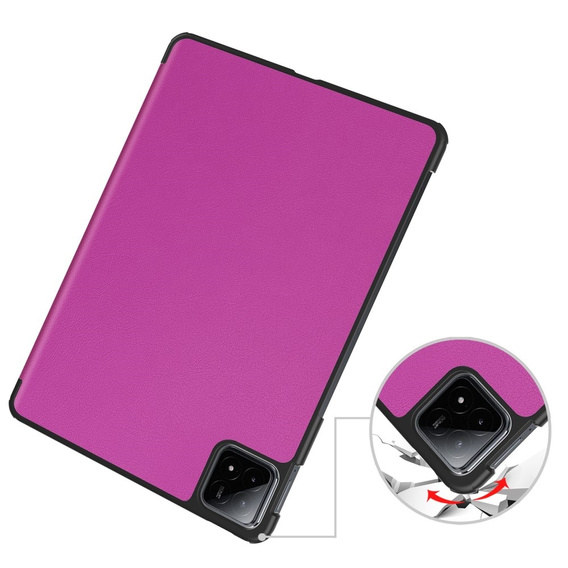 Etui do Xiaomi Pad 6S Pro 12.4, Smartcase, fioletowe