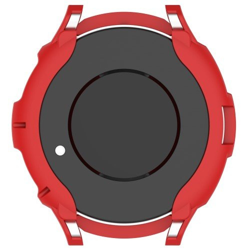 Etui z nakładką bezel ring do Samsung Galaxy Watch 6 Classic 43mm, Czerwone