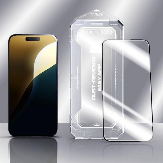 Szkło hartowane ERBORD z aplikatorem do iPhone 17 Pro