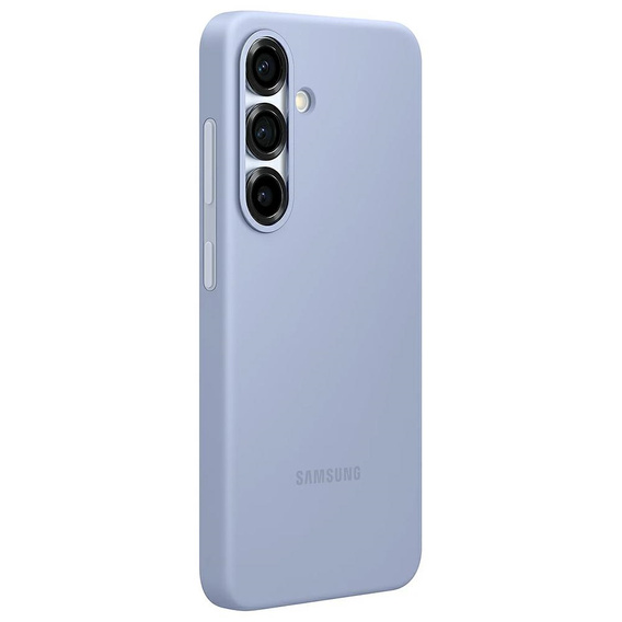Oryginalne Etui do Samsung Galaxy S25, Silicone Cover, niebieskie
