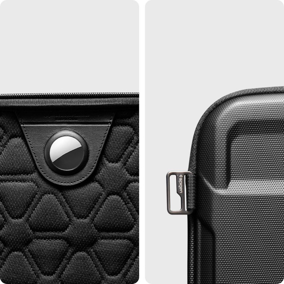 Spigen Etui na Laptop 13", Rugged Armor Pouch, Black