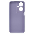 Etui do Oppo A79 5G, Silicone Lite, fioletowe