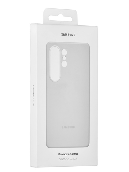Oryginalne Etui do Samsung Galaxy S25 Ultra, Silicone Cover, szare