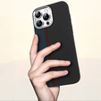 Etui do iPhone 16 Pro, Carbon Fiber MagSafe, czarne / niebieskie