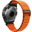 Pasek Nylonowy Quickfit do Garmin Fenix 5/6/6 PRO/7 Forerunner 965/955/945, Pomarańczowy