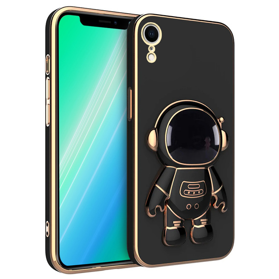 Etui do iPhone XR, Astronaut, czarne