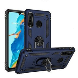 Etui pancerne do Huawei P30 Lite, Nox Case Ring, niebieskie
