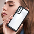 Etui do Samsung Galaxy A05s 4G, Fusion Hybrid, przezroczyste / czarne