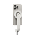 Spigen S571W MagSafe Bluetooth Kijek Selfie Stick Tripod, beżowe