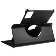 Etui do Lenovo Idea Tab 11" 2025 TB336FU TB336ZU, Obrotowe 360, z podstawką, czarne