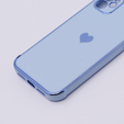 Etui do Apple iPhone 11, Electro heart, niebieskie