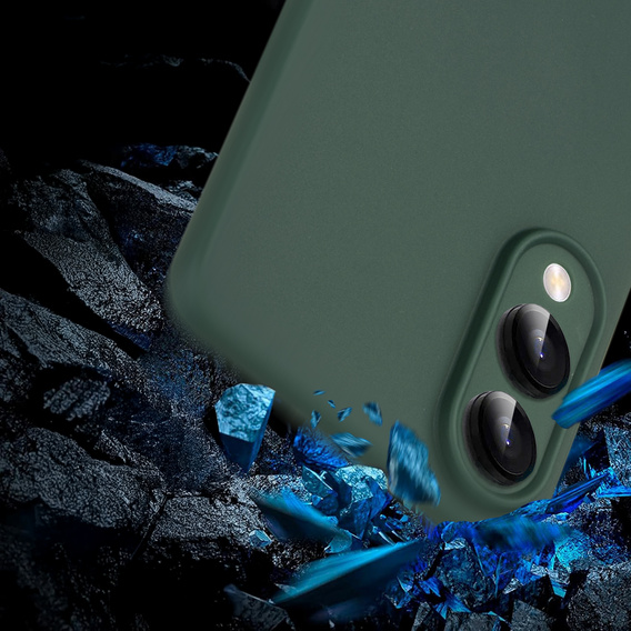 Etui Matt TPU do Samsung Galaxy S25 Edge, pokrowiec ochronny – zielony