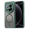 Etui do Xiaomi 15 Ultra, do MagSafe, ERBORD Matt Case, zielone