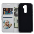 Etui z klapką do Xiaomi Redmi Note 8 Pro, Wallet Zippered, srebrne