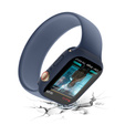 2w1 Etui + Szkło Hartowane do Apple Watch 7/8/9 45MM, Granatowe